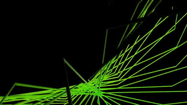 lignes d'araignée verte 