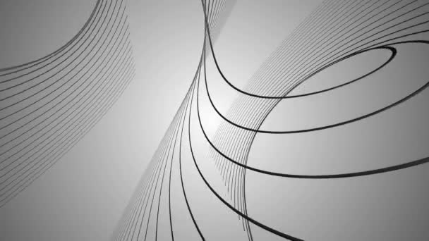 lignes hélicoïdales noires 