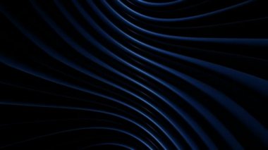 Mavi yuvarlak borular