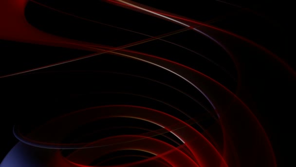 Spirale rouge éclatante 