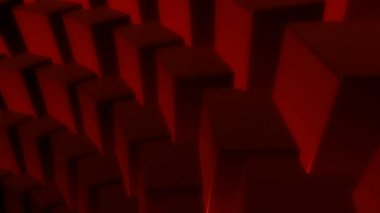 Kırmızı küp dizi