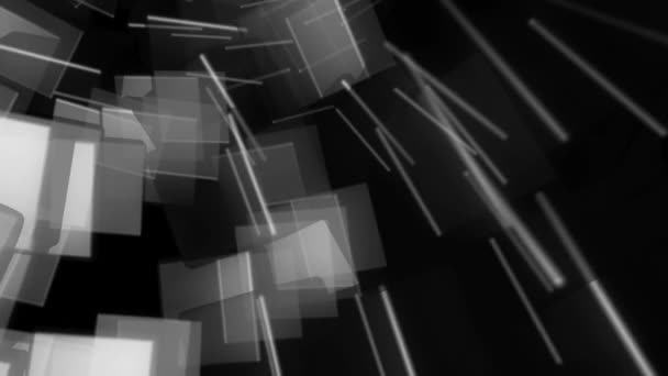 Матовий випадкових кубів — стокове відео
