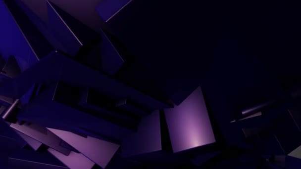 紫のエッジ モーション — ストック動画