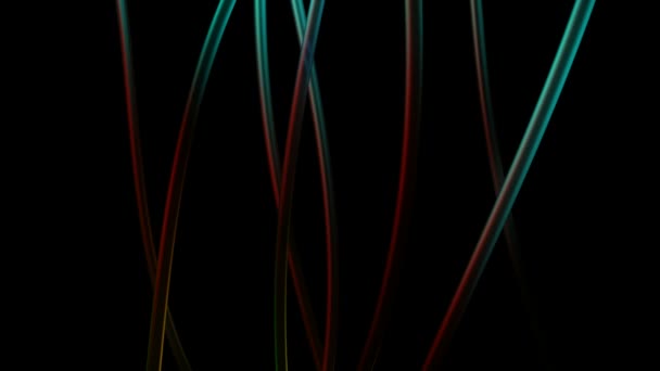 lignes de lumière tournantes 