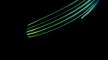 parlak mavi çizgiler