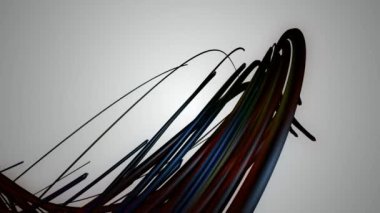 renk büküm kablolar