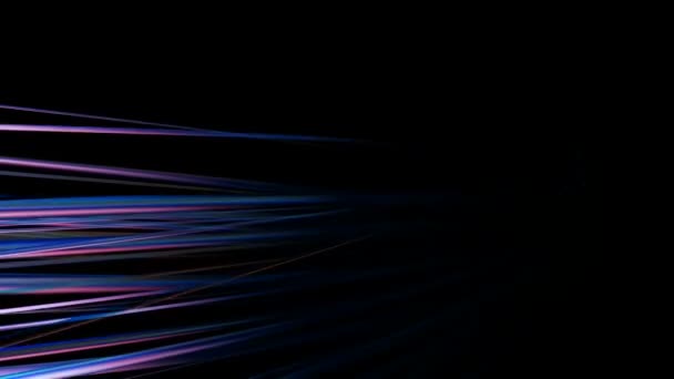 lignes brillantes mouvement 