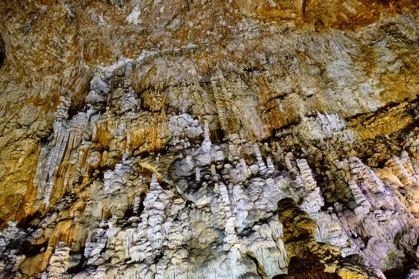 Intérieur Célèbre Grotte Karstique Géant Une Grande Grotte Touristique Contenant — Photo