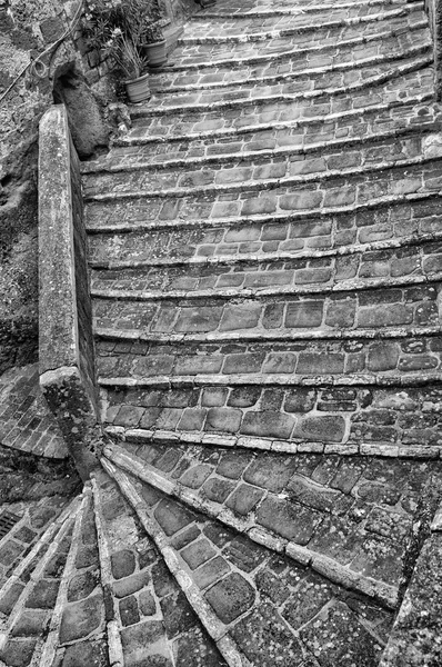 Bisticasi di marmo. Foto in bianco e nero — Foto Stock