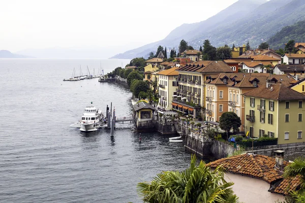 Cannero Riviera havadan görünümü