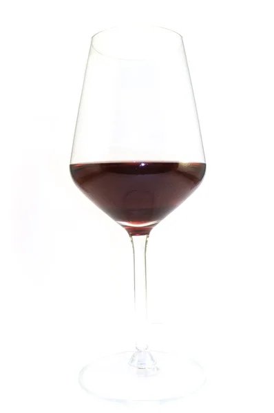 Una copa de vino tinto. Imagen en color — Foto de Stock