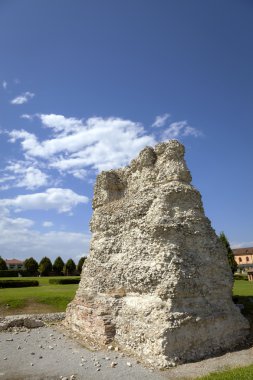 Pollenzo-Bra (Cuneo): the old city. Color image