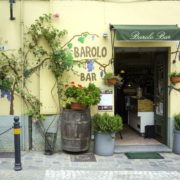 Vecchia enoteca. Immagine a colori — Foto Stock