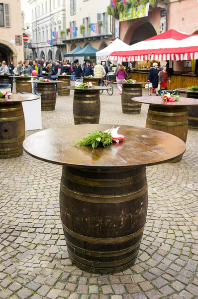 Wine barrels. Color image — Stock Photo, Image