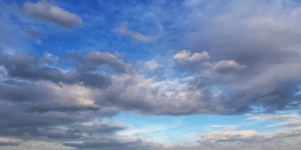 Céu Nuvens Manhã — Fotografia de Stock