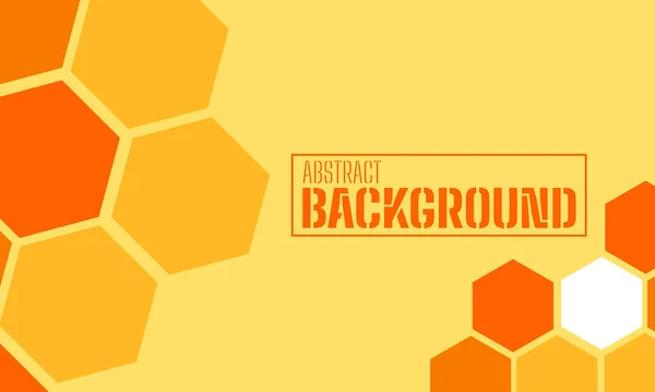 Ticari kullanım için basit arkaplan bal peteği tasarım şablonu