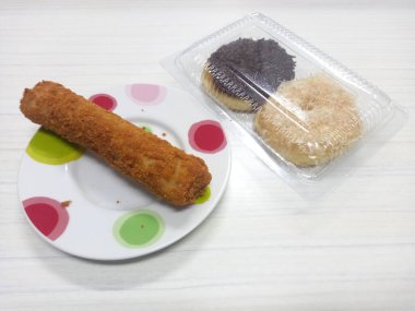 Bir yemeğin mutfak fotoğrafı.