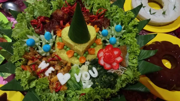 Decoração Natal Com Frutas Legumes — Fotografia de Stock