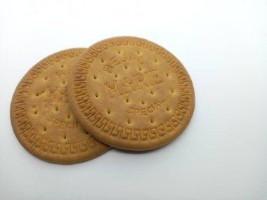 beyaz arkaplanda çerezler