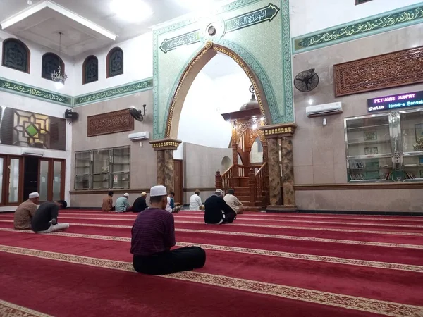 Interior Mesquita Cidade Mundo — Fotografia de Stock