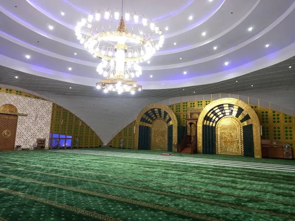 Interior Masjid Kota Dari Ibukota Israel — Stok Foto