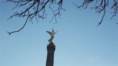 Almanya nın başkenti Berlin Zafer sütunu Berliner Siegessaule Anıtı