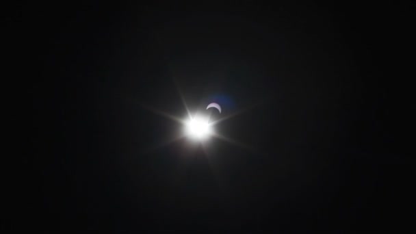 Eclipse solar de março de 2015 visto na Europa — Vídeo de Stock