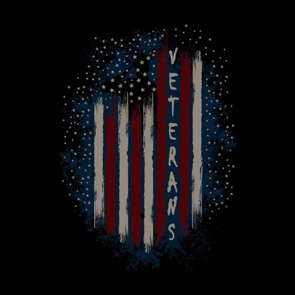 Happy Veteran Day Juli Shirt Design Juli Shirt Design Veteran — Stockvektor