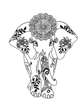 Hint filinin siyah beyaz çizimi