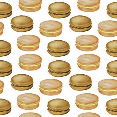 Renkli makaron yığınını kapat.