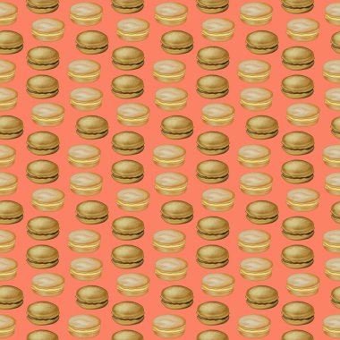 Çizgi film karakteri şarap ile kusursuz bir desen.