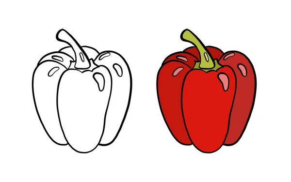 Illustration Vectorielle Légumes Frais — Photo