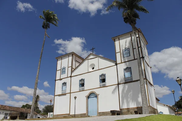 Geleneksel kilise Pirenopolis - Goias - Brezilya — Stok fotoğraf