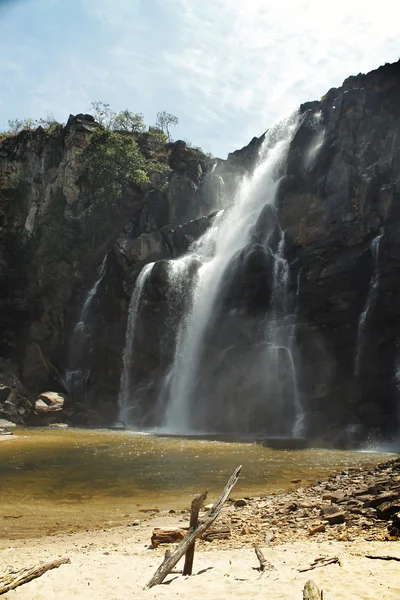 Waterfall Pirenopolis - Goias - Brazil — Stock Photo, Image