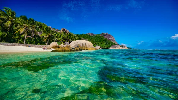 Digue Ance Source Argent Seychelles — Fotografia de Stock