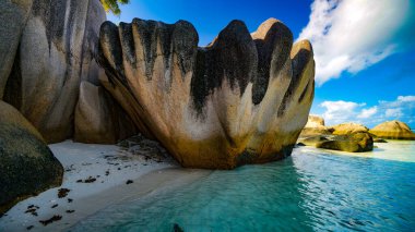 Anse Source d 'Argent, La Digue Adası, Seyşeller 