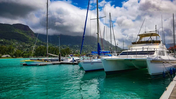 Marine Bay Eden Island Seychelles — Stock Photo, Image