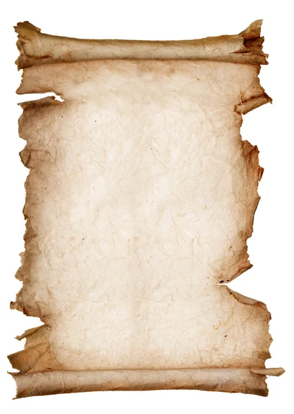 Instellen van oude papier scroll . — Stockfoto