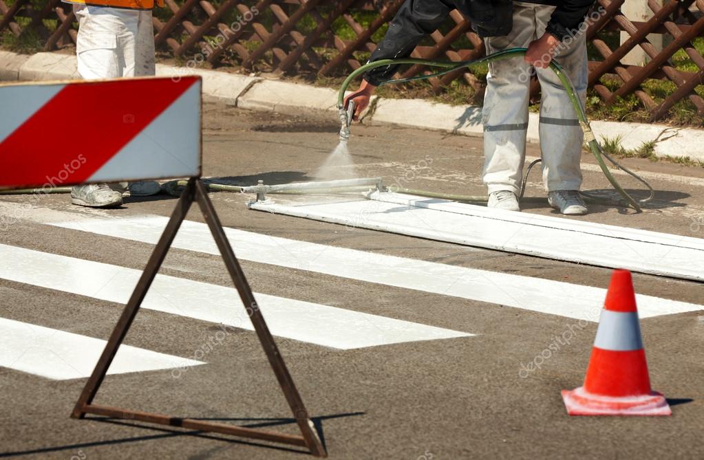 Traffic Series: Renew the Road Marking on the Street