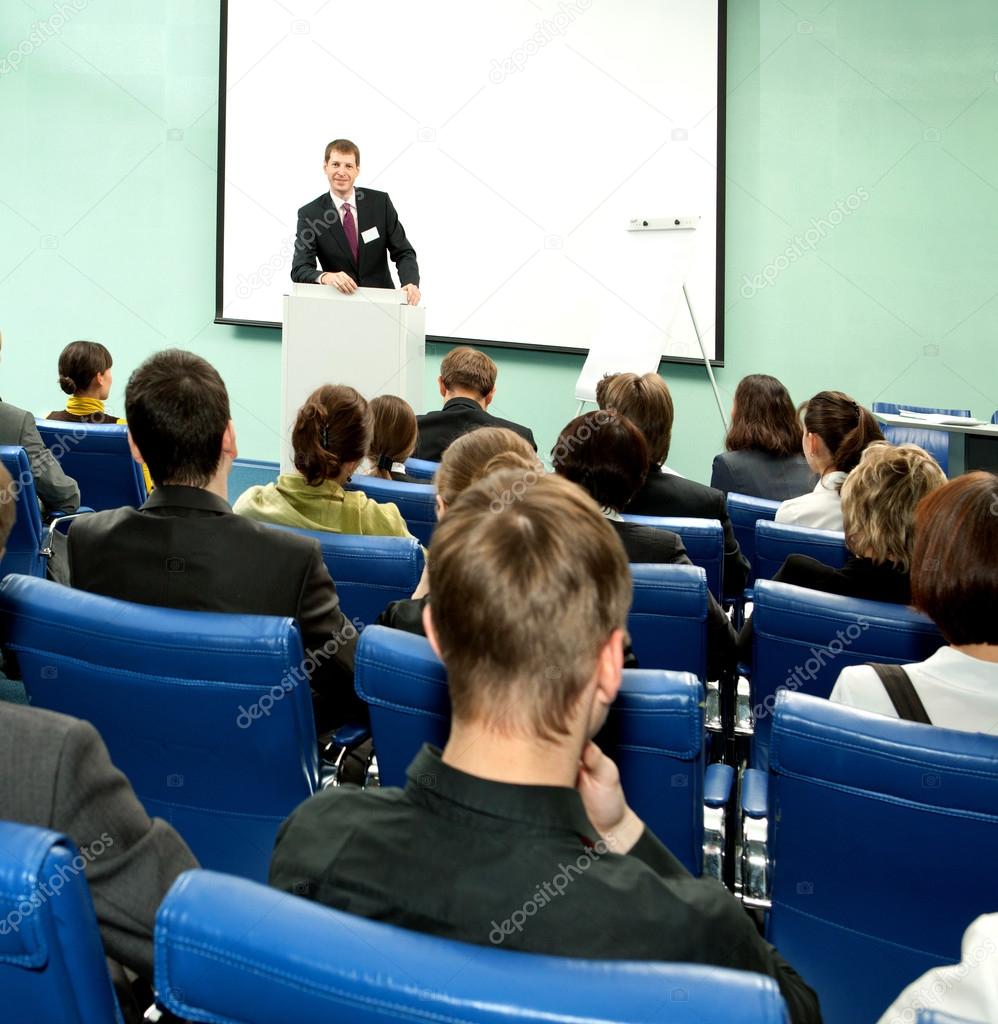 Business Conference — Stock Photo © AlexanderNovikov #71692097