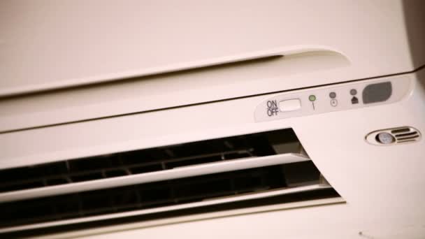 An air conditioner close up — Stock Video