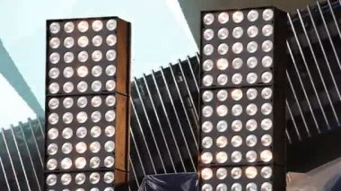 Lighting system on stage