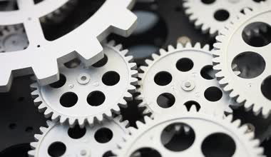 Gear system rotation
