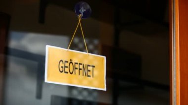 açık ve kapalı işareti