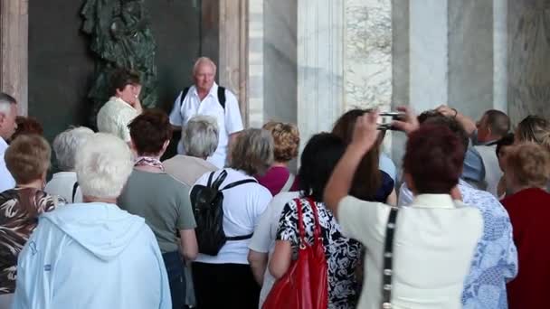 St john lateran Bazilikası — Stok video