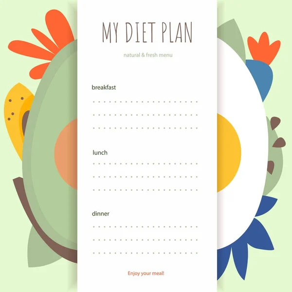 Menú de dieta Paleo. Plantillas de tarjetas con alimentos paleo-dietéticos dibujados a mano. Comida saludable y concepto de dieta — Vector de stock