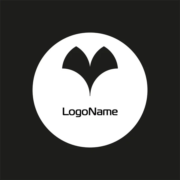 Logotipo Minimalista Para Sua Empresa — Fotografia de Stock