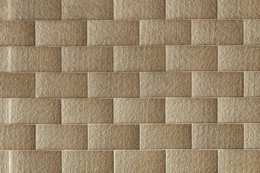 Duvarın açık tuğlaları var.