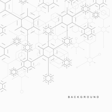 Soyut geometrik teknolojik arka plan. Vektör yaratıcı tasarımı.