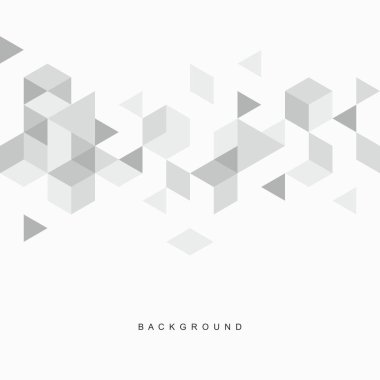 Soyut geometrik teknolojik arka plan. Vektör yaratıcı tasarımı.